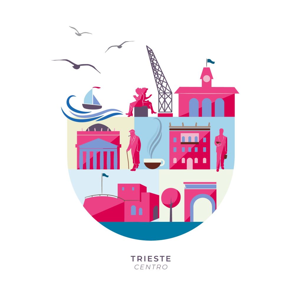Illustrazioni Trieste centro