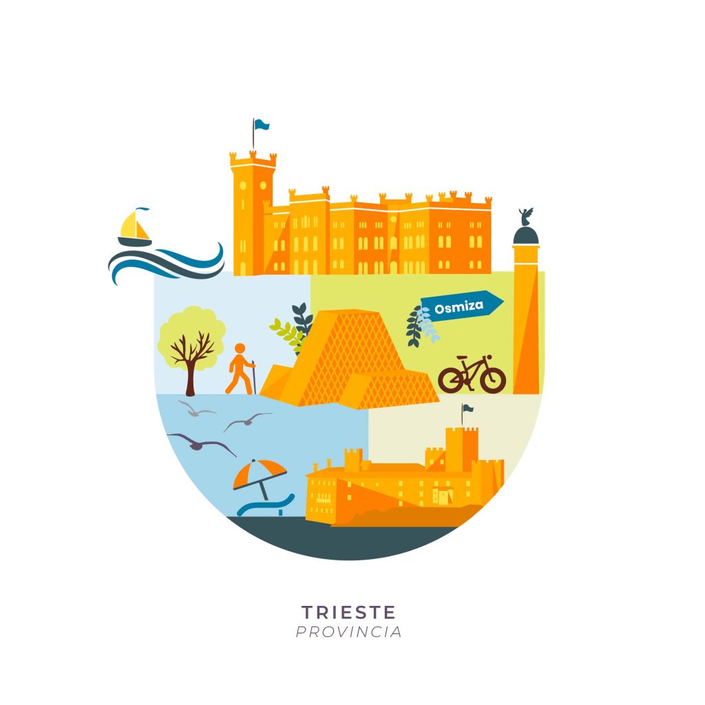Illustrazioni Trieste provincia