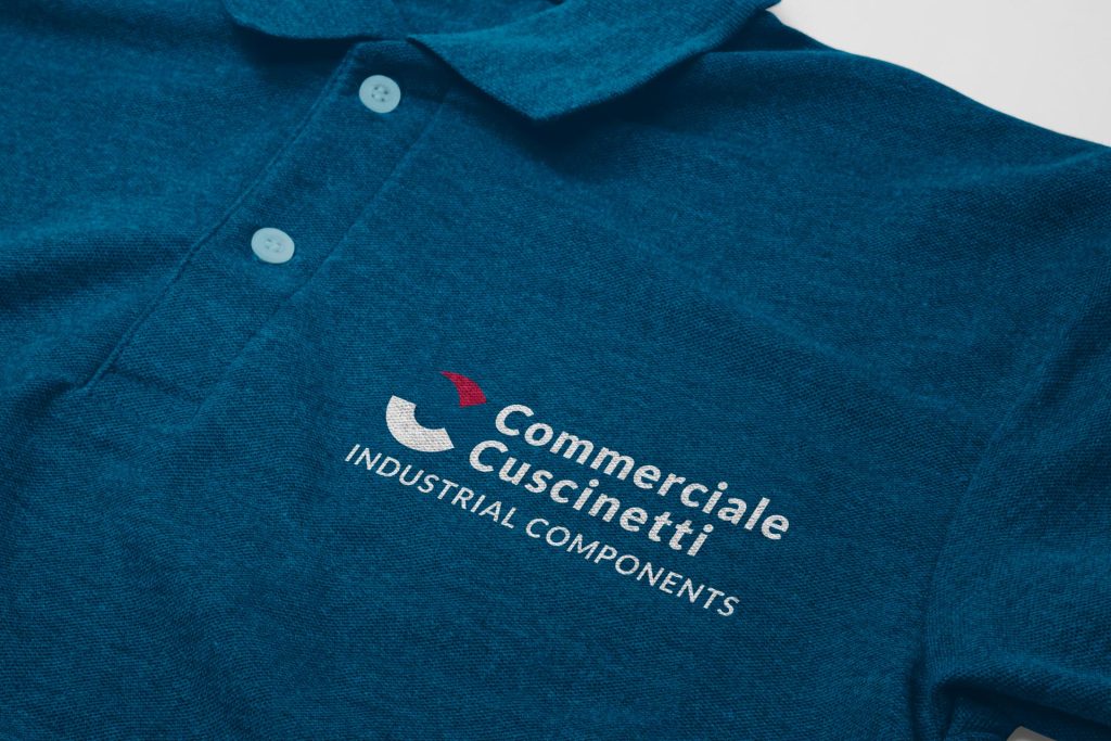 Restyling logo aziendale Trieste maglietta polo