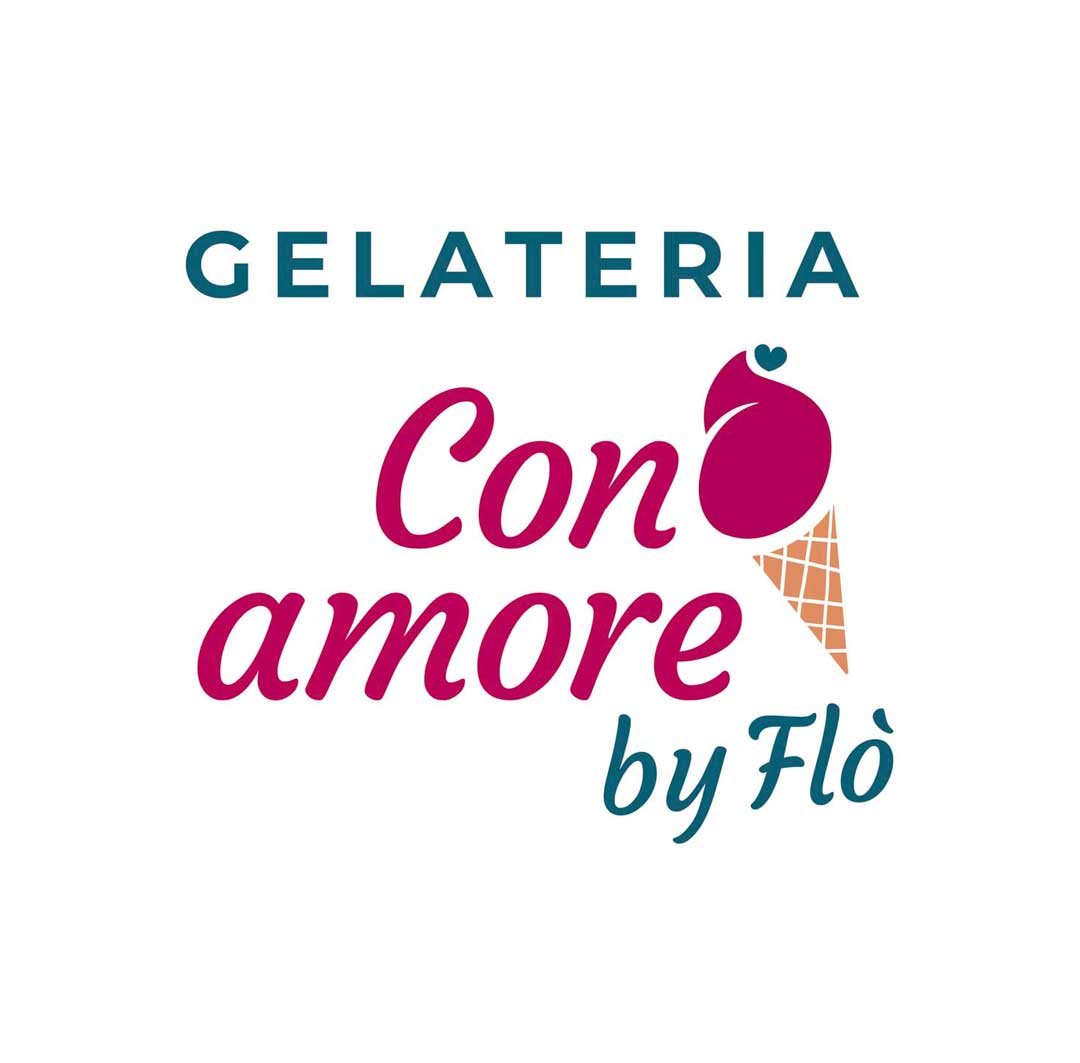 Studio grafico a Trieste - Davanzo Graphics grafica e design Gelateria Con Amore