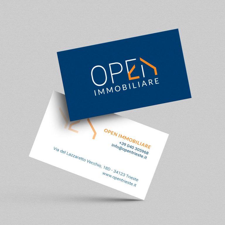 Studio grafico a Trieste - Davanzo Graphics grafica e design Corporate identity immobiliare biglietti da visita