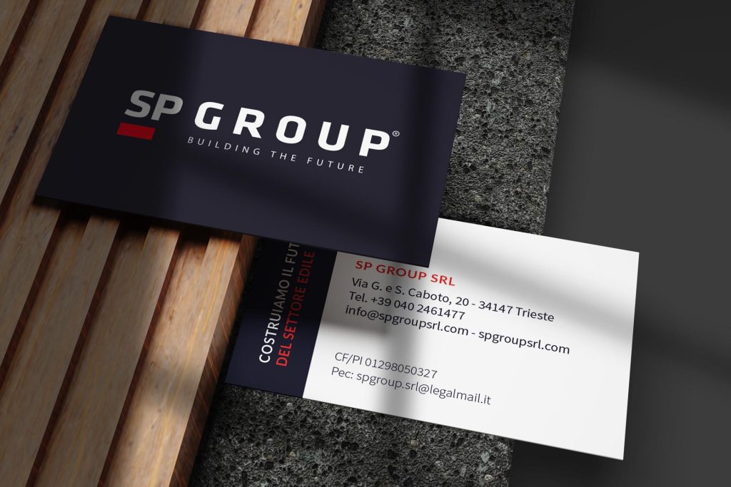 Corporate identity aziendale biglietto da visita