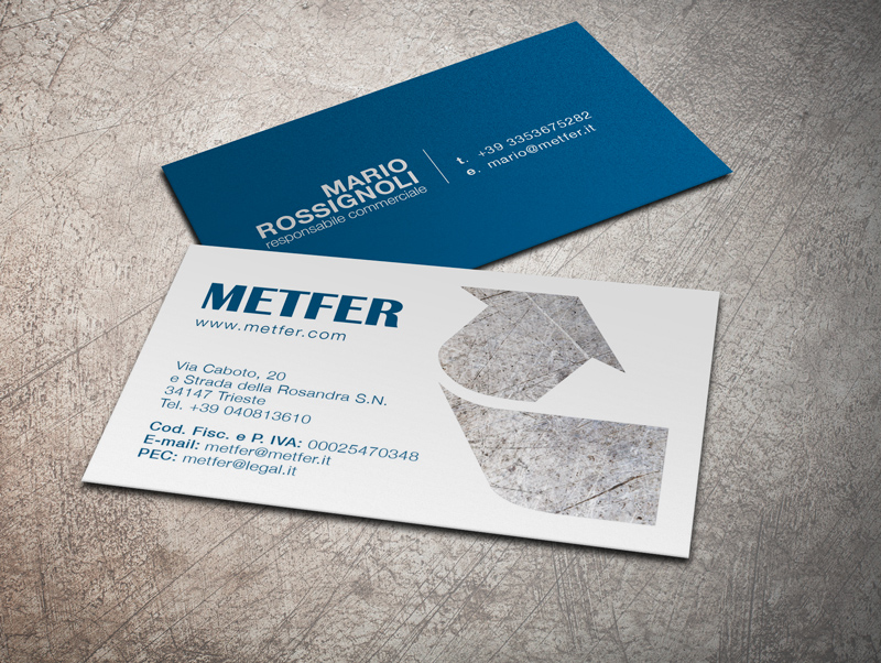 Immagine coordinata aziendale Biglietto da visita