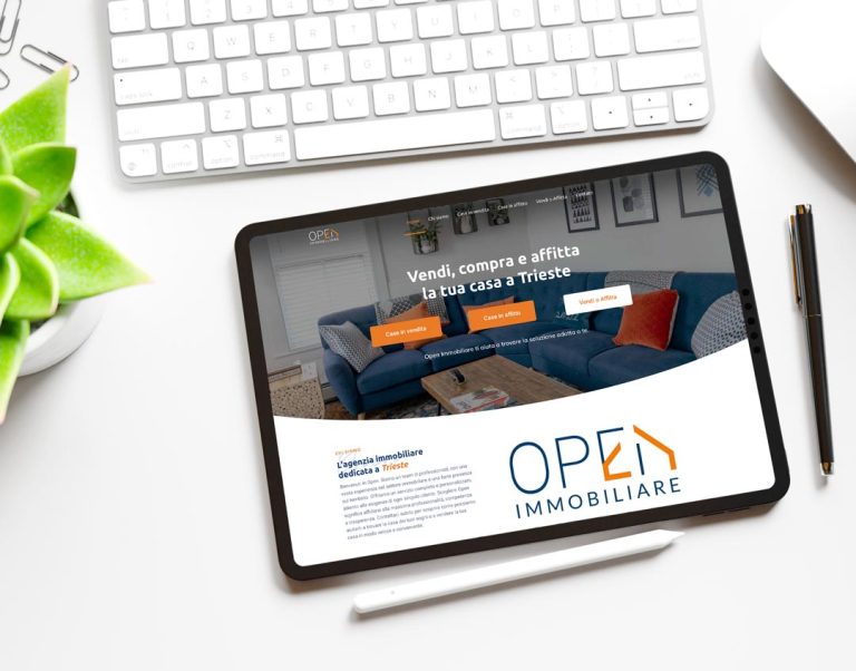 Studio grafico a Trieste - Davanzo Graphics grafica e design Sito Web agenzia immobiliare