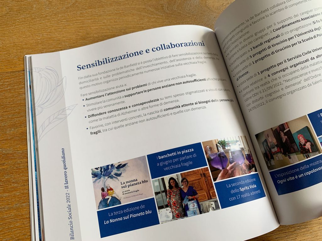 esempio layout impaginazione Impaginazione Bilancio sociale