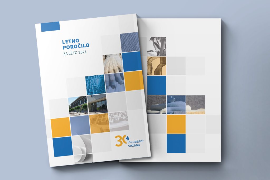 Grafica Bilancio aziendale cover layout annual report