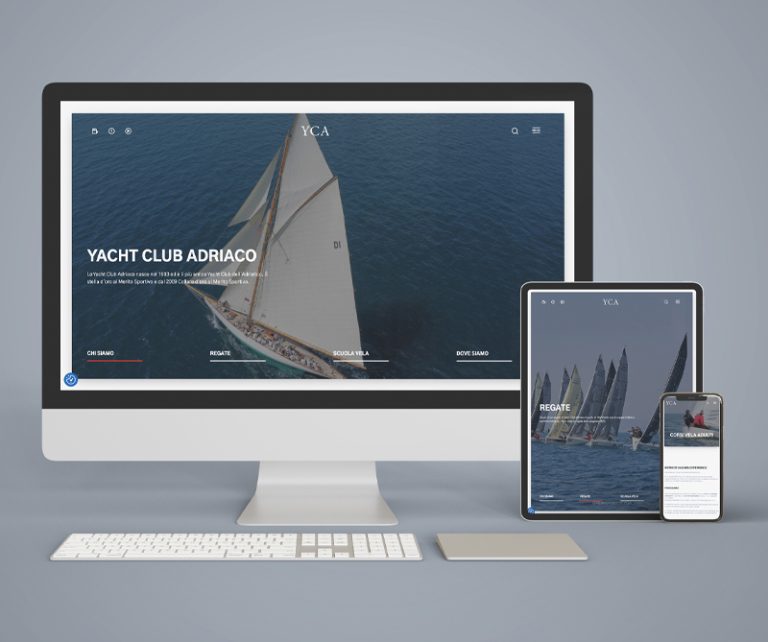 Studio grafico a Trieste - Davanzo Graphics grafica e design Restyling sito web circolo velico