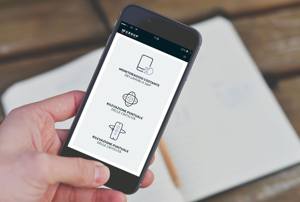 Web design sito aziendale smartphone