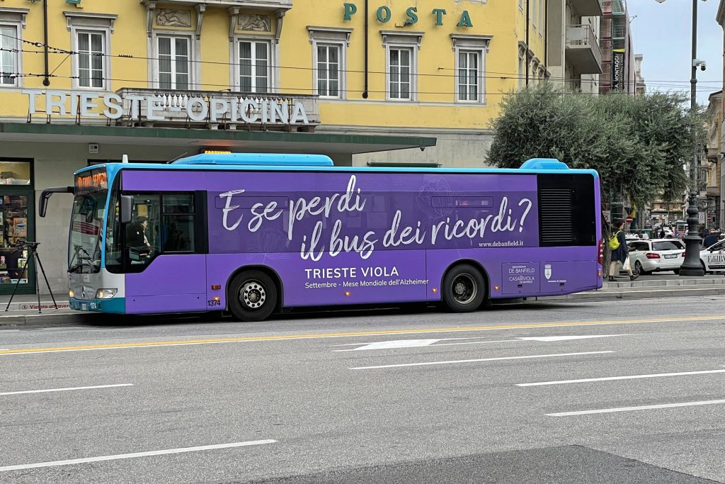 Visual mese Alzheimer Bus personalizzato